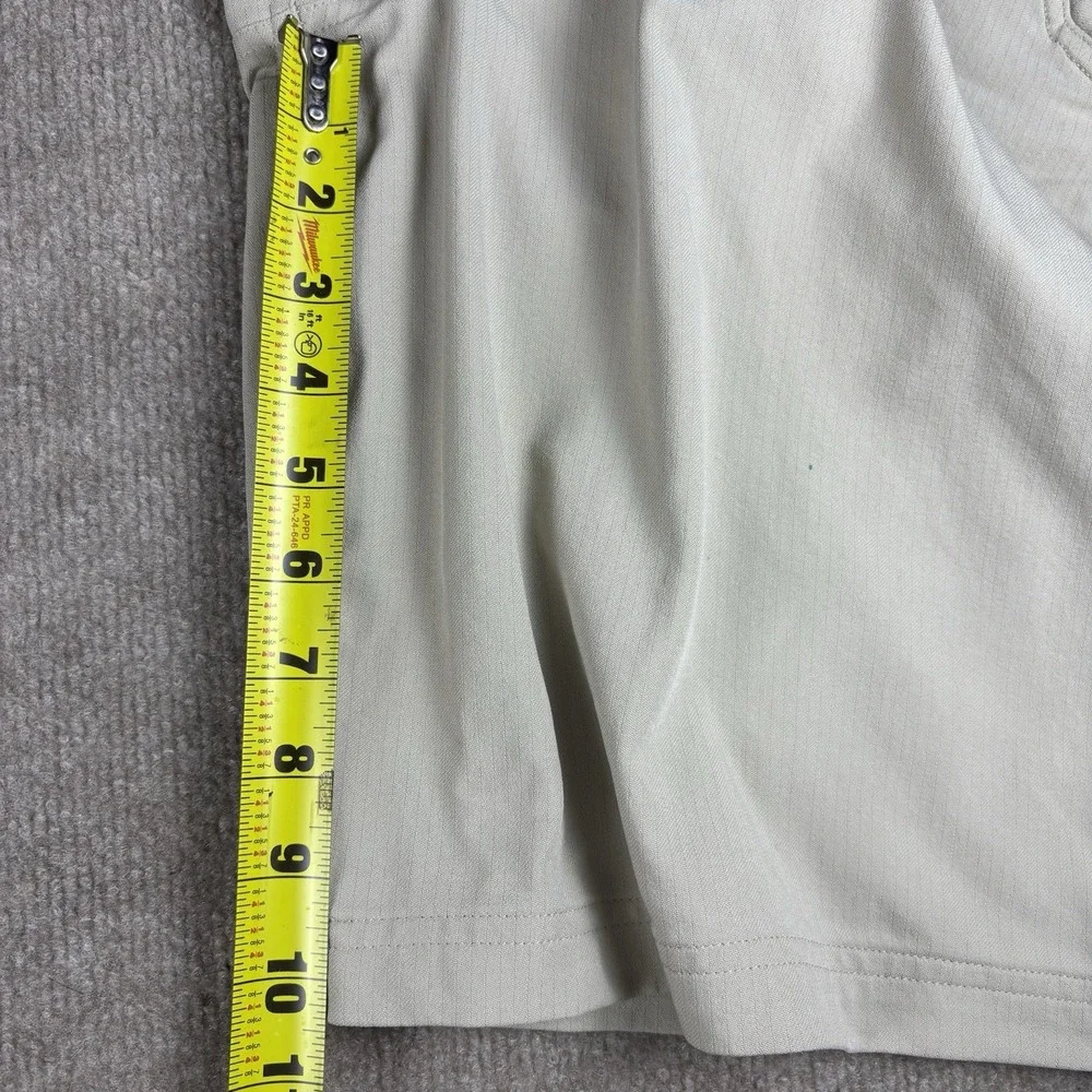 Lululemon Commission Shorts Mens 34 Khaki Stretch Golf Chino Casual 10